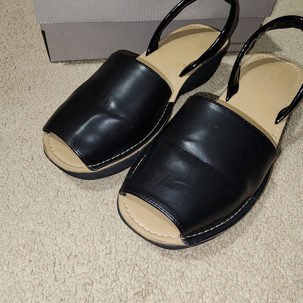 KENETH COLW WEDGE SANDALS